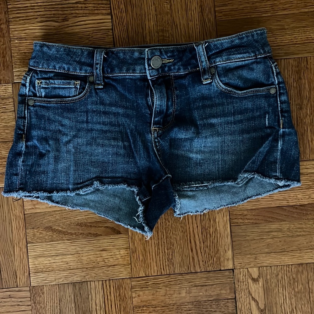 Paige Cut-Off Denim Shorts Size 24